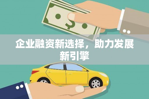临夏企业融资新选择，助力发展新引擎