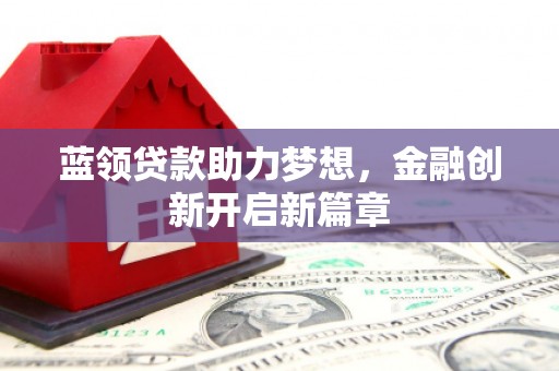 临夏蓝领贷款助力梦想，金融创新开启新篇章