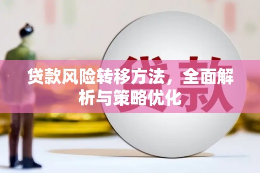 临夏贷款风险转移方法，全面解析与策略优化