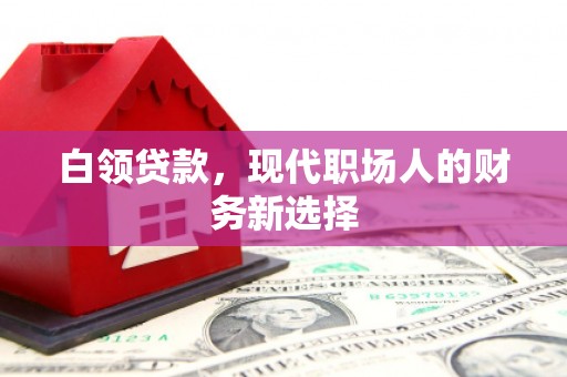 临夏白领贷款，现代职场人的财务新选择
