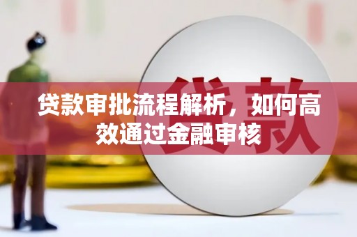 临夏贷款审批流程解析，如何高效通过金融审核