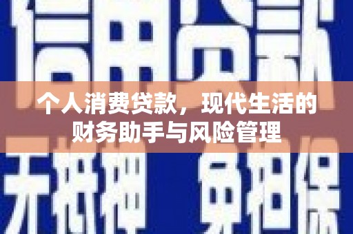 临夏个人消费贷款，现代生活的财务助手与风险管理
