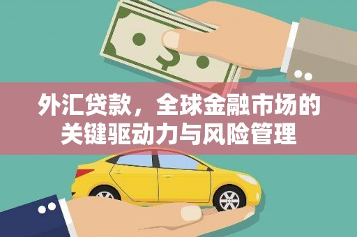 临夏外汇贷款，全球金融市场的关键驱动力与风险管理