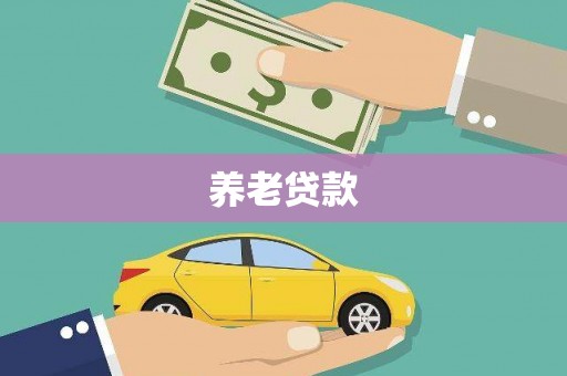 临夏养老贷款