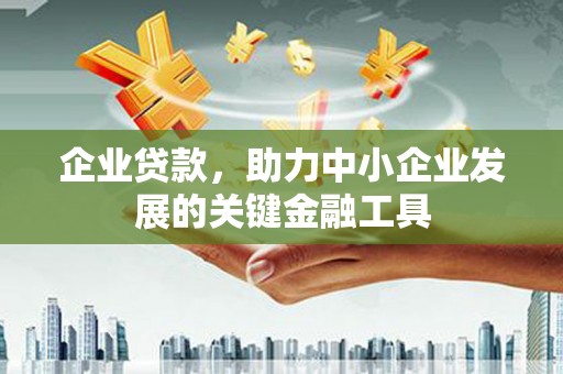 临夏企业贷款，助力中小企业发展的关键金融工具