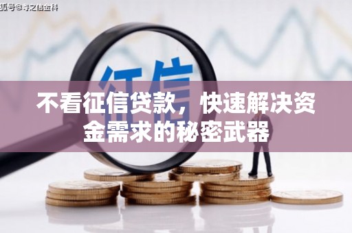 临夏不看征信贷款，快速解决资金需求的秘密武器