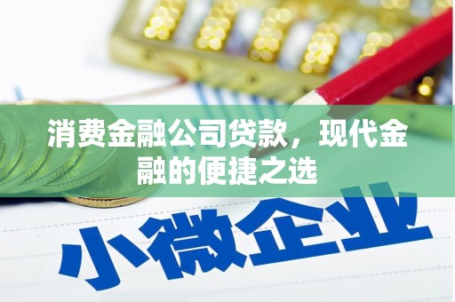临夏消费金融公司贷款，现代金融的便捷之选