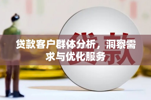 临夏贷款客户群体分析，洞察需求与优化服务